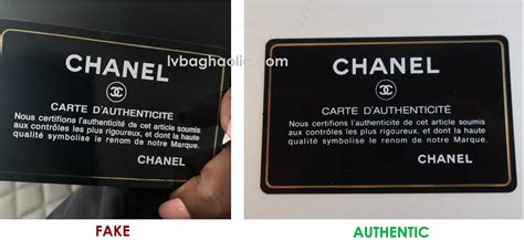 chanel cristalle fake|authenticity card chanel.